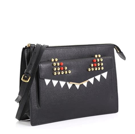 fendi monster mini bag|Fendi monster crossbody bag.